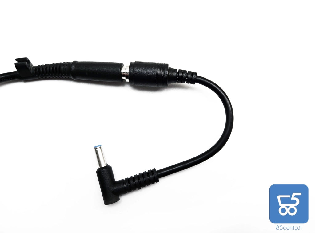 Caricabatterie Originale HP per Notebook Laptop Portatili Mini PC Tiny da 65W 19,5 V 3,33A + Adattatore da 7,4x5mm a 4,5x3mm - Prodotto Nuovi senza cavo alimentazione