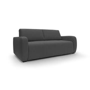 Duna Divano letto matrimoniale con materasso 20 cm in tessuto impermeabile T03 195 cm (mat. 140x197) antracite