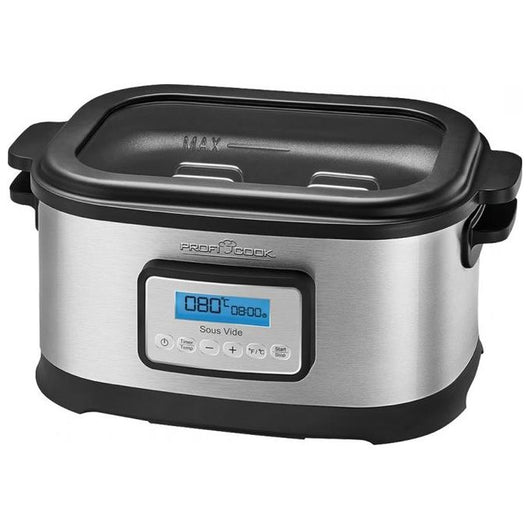 ProfiCook PC-SV 1112 8 L 520 W Nero, Acciaio inossidabile