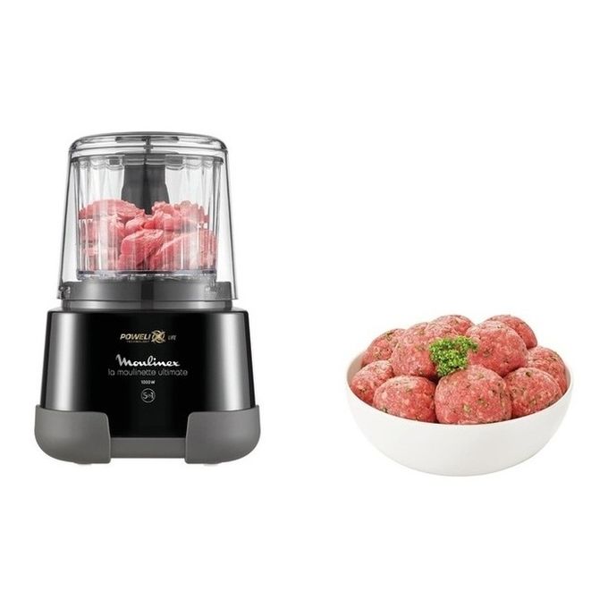 Moulinex DP8108 tritaverdure elettrico 0,55 L 1000 W Nero