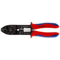Knipex 97 21 215 B Crimpatrice Nero, Blu, Rosso
