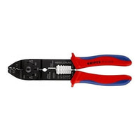 Knipex 97 21 215 B Crimpatrice Nero, Blu, Rosso