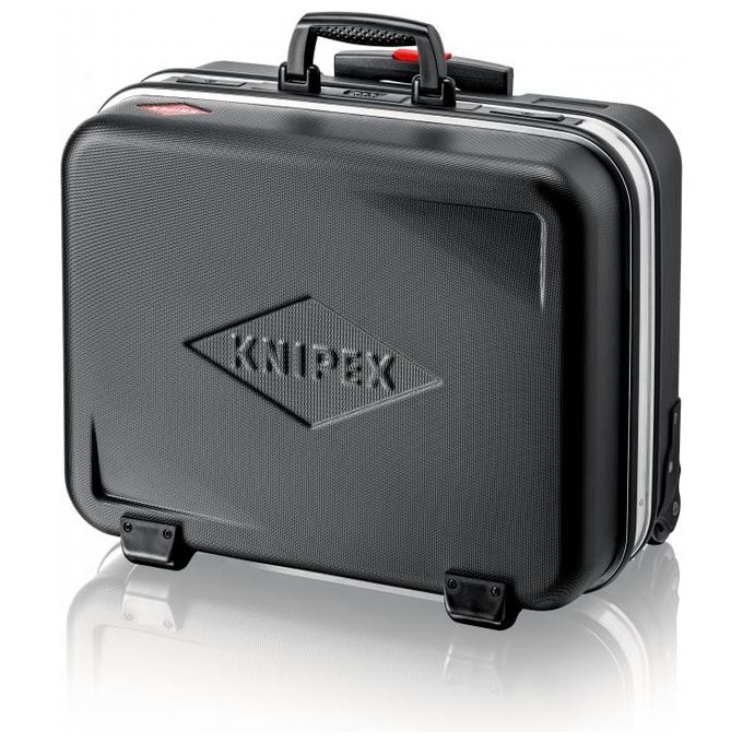 Knipex BIG Basic Move Cassetta degli attrezzi Acrilonitrile butadiene stirene (ABS), Alluminio Nero