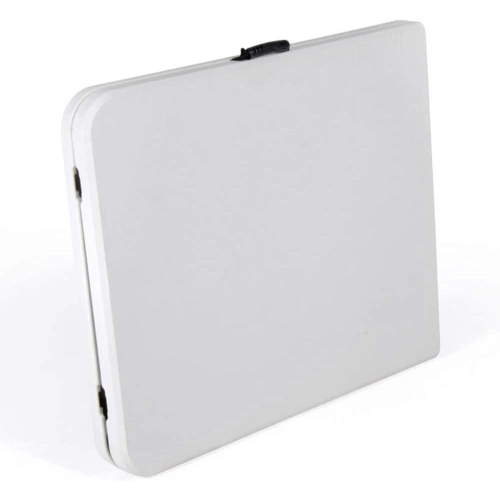 Tavolo pieghevole richiudibile campeggio giardino esterno 180x70x74 bianco verdelook