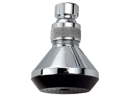 Soffione con disco ostaform a snodo