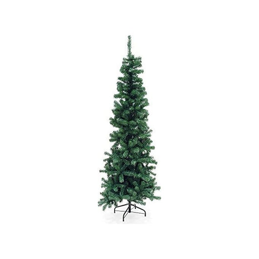 Albero di Natale Sestriere Slim 210 cm 640 rami in pvc