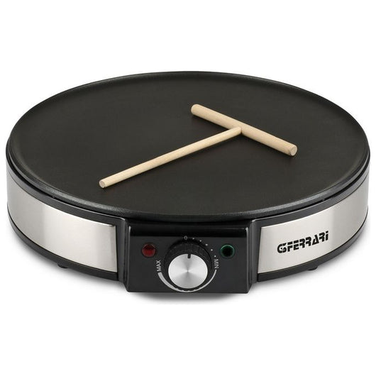 G3 Ferrari Profi-Crepe crepiera 1 crepe 1200 W Nero, Argento