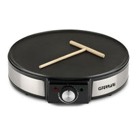 G3 Ferrari Profi-Crepe crepiera 1 crepe 1200 W Nero, Argento