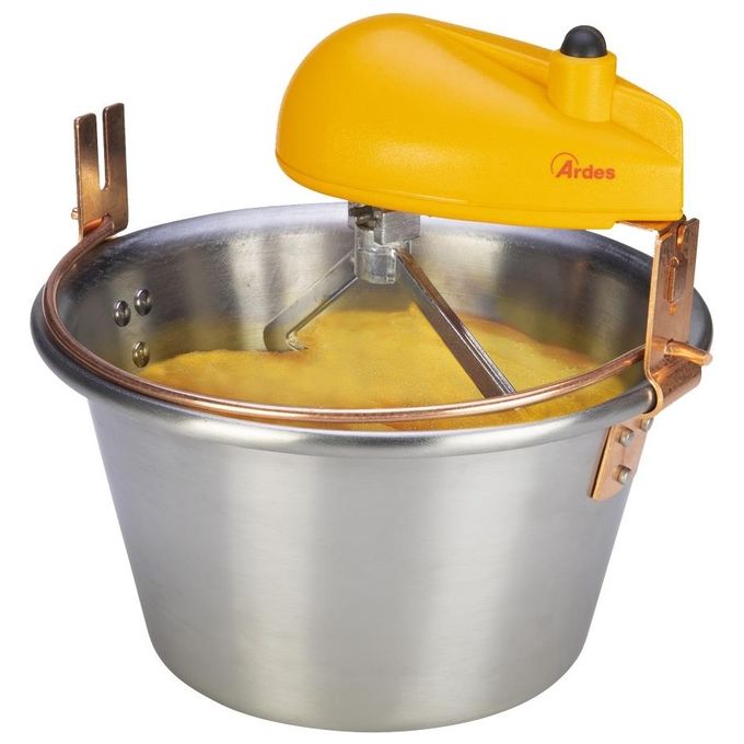 Ardes AR2481 sbattitore Sbattitore con base 15 W Rame, Stainless steel, Giallo