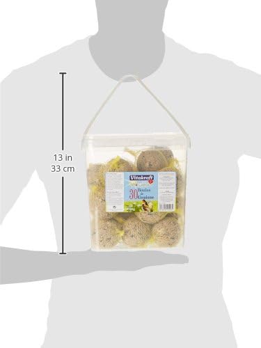 Vitakraft Vita Garden Palline di Grasso per Uccelli 30 Unità