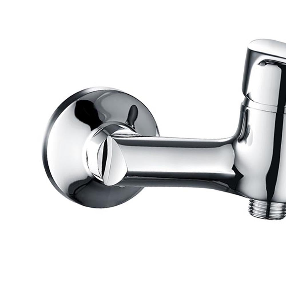 Miscelatore esterno doccia finitura cromata, serie one