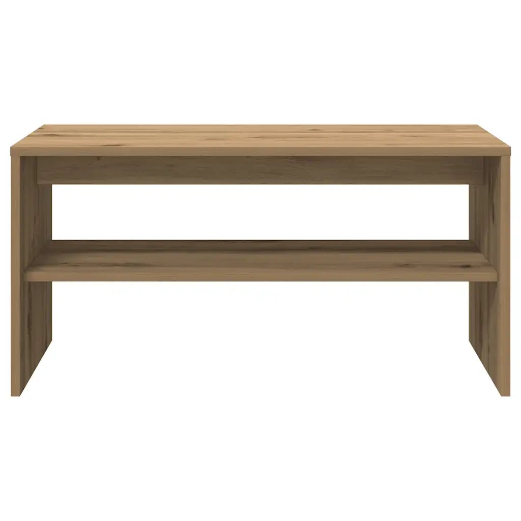 Mobile Porta TV-Credenza per TV Rovere Artigianale 80x40x40 cm Multistrato