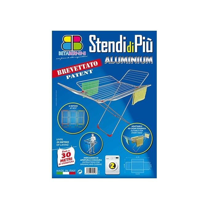 Stendibiancheria in alluminio Stendi Di Piu