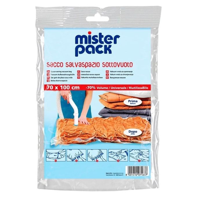 Misterpack Sacco Salvaspazio Sottovuoto XL