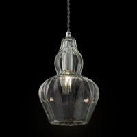 Lampada pendente Pendant in Metallo Eustoma Nickel