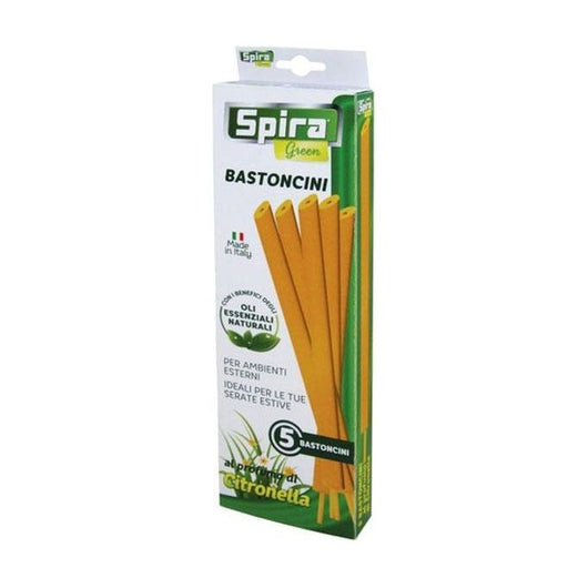 SPIRA GREEN Bastoncino Citronella pz 4 Spira Green