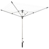 Leifheit LinoLift 500 Stendino con parte superiore rotante Nero, Argento