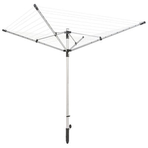 Leifheit LinoLift 500 Stendino con parte superiore rotante Nero, Argento