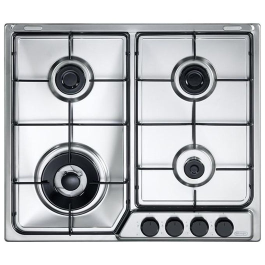 De’Longhi FFA 46 ASDV piano cottura Acciaio inossidabile Da incasso 60 cm Gas 4 Fornello(i)
