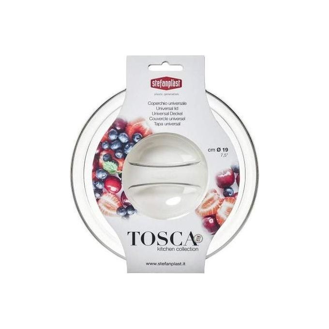 Stefanplast Coperchio 19cm Trasparente Tosca