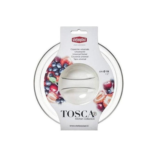 Stefanplast Coperchio 19cm Trasparente Tosca