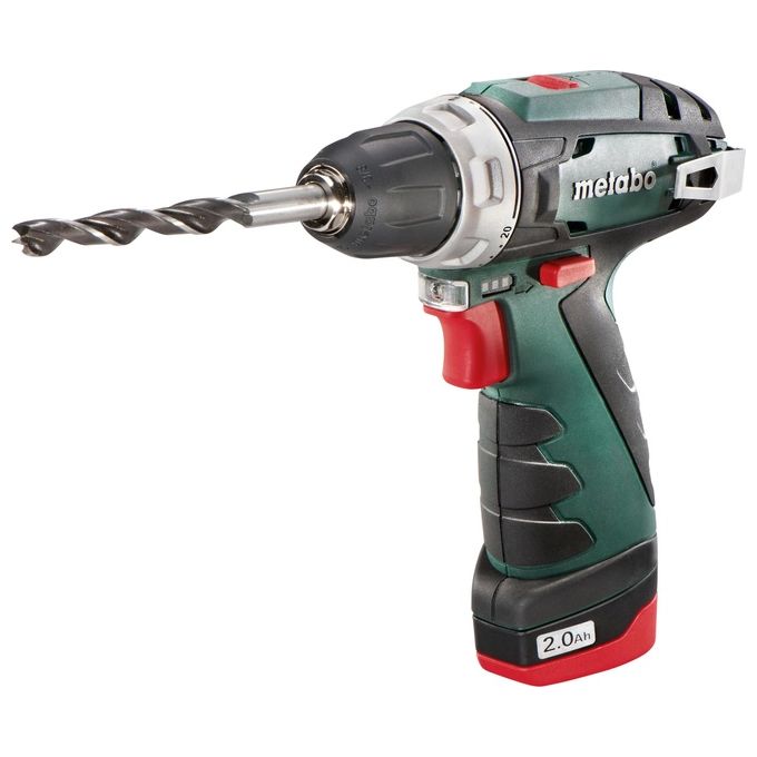Metabo PowerMaxx BS Basic Senza chiave 800 g Nero