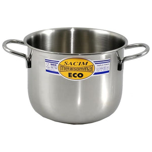 Pentola Cuocitutto per induzione con 2 manici Lt.6 Cm.22