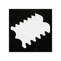 6 Raschietto Pettine in plastica