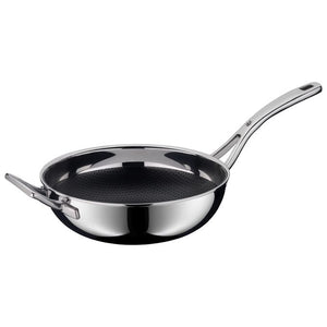 WMF Profi Resist 1756536411 Wok/padella per cottura al salto Rotondo