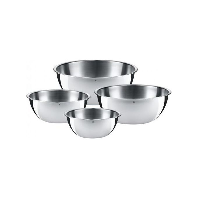 WMF 0645709990 Set di ciotole Rotondo Acciaio inox 4 pz