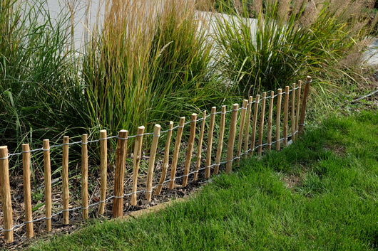 Confezione 2 Pz Bordura Nocciolo In Rotolo 200X33/50H Cm