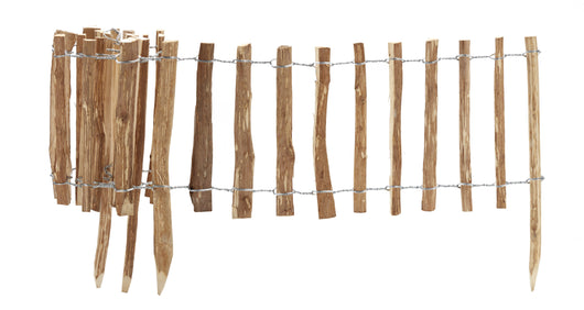 Confezione 2 Pz Bordura Nocciolo In Rotolo 200X33/50H Cm