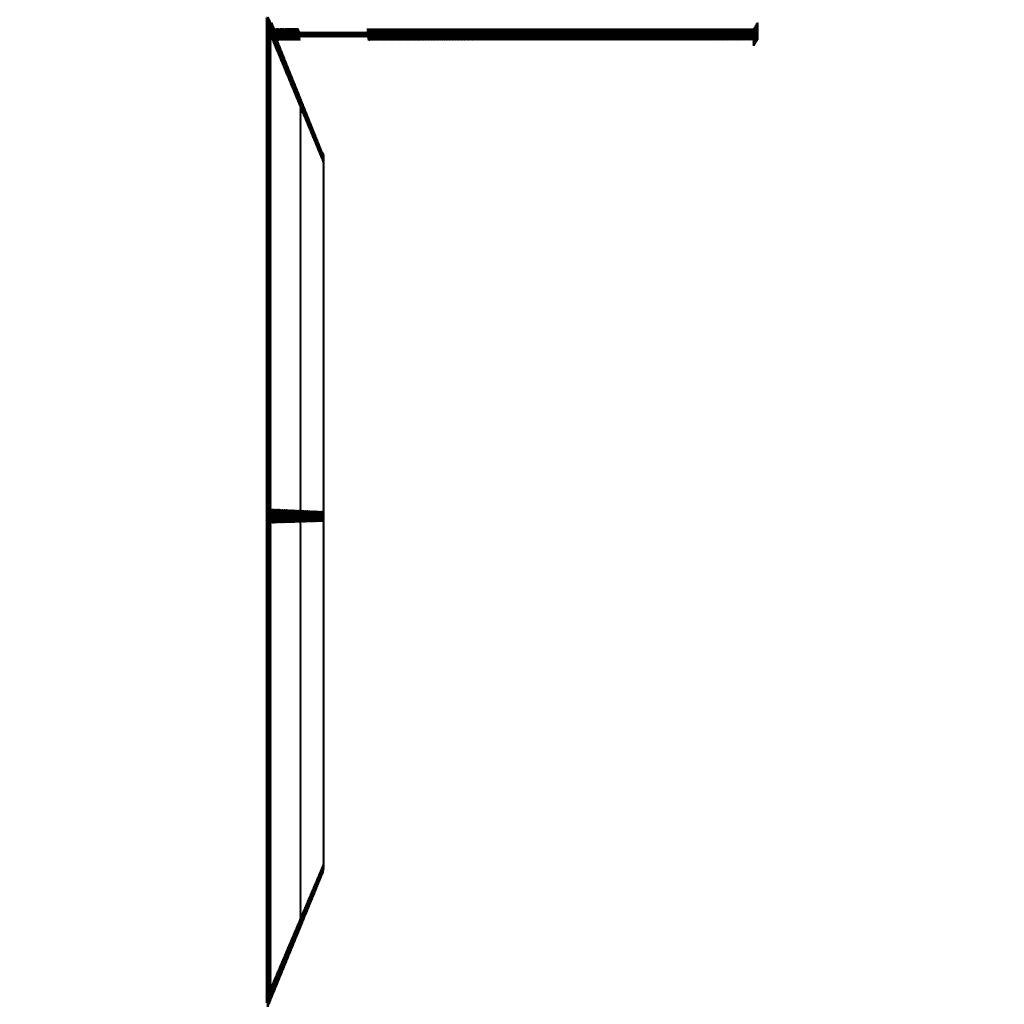 Cabina Doccia con Schermo in Vetro Temperato Glassato 80x195 cm 145689