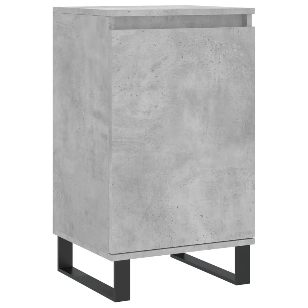 Credenze 2 pz Grigio Cemento 40x35x70 cm in Legno Multistrato 831077