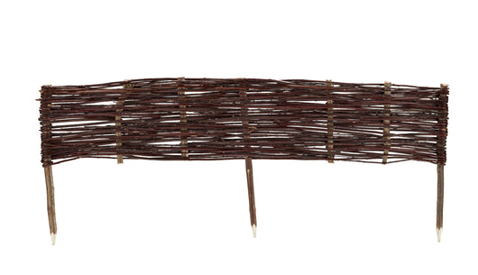 Confezione 3 Pz Mini Recinzione In Salice Dim. 100 H20X40Cm Tipo A