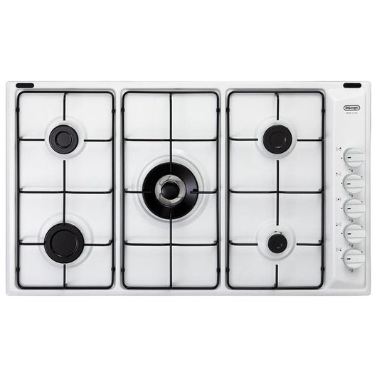 De’Longhi BL 59 DD piano cottura Bianco Da incasso 90 cm Gas 5 Fornello(i)