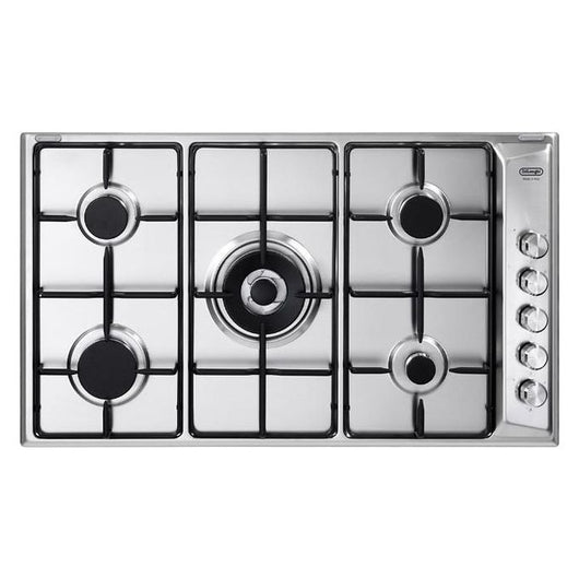 De’Longhi DLI 59 DD piano cottura Acciaio inox Da incasso 90 cm Gas 5 Fornello(i)