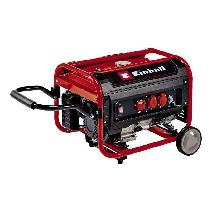 Einhell TC-PG 35/E5 gruppo elettrogeno 4100 W 15 L Benzina Nero, Rosso