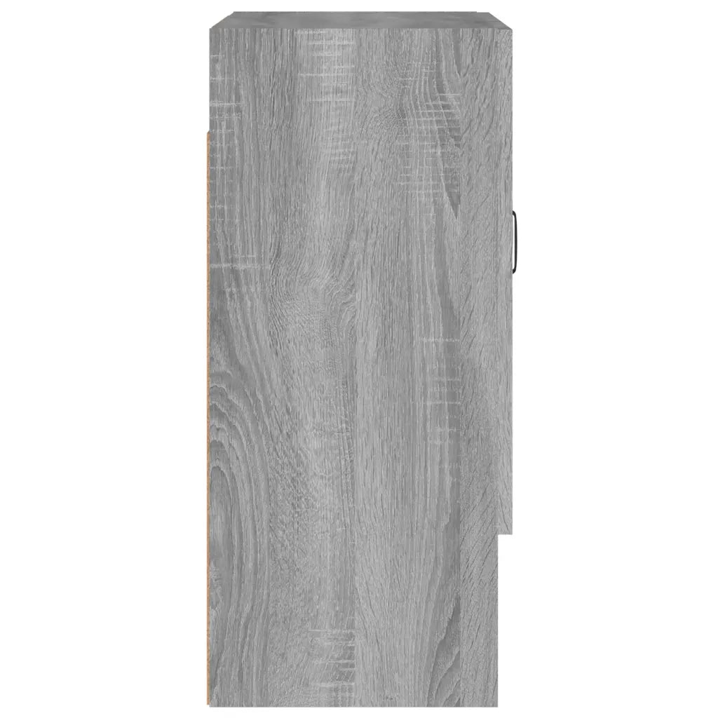 Armadietto a Muro Grigio Sonoma 60x31x70cm in Legno Multistrato 817589