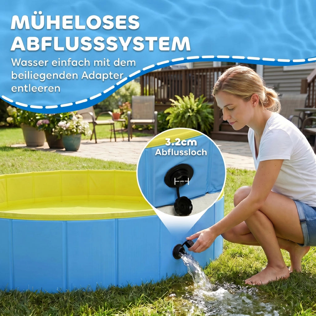 Piscina Pieghevole per Cani ¨C Xylo ¨C 120x30cm