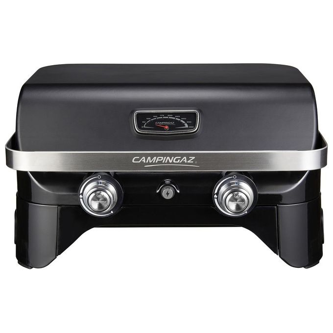Campingaz Attitude 2100 LX Barbecue Da tavolo Gas Nero, Stainless steel 5000 W