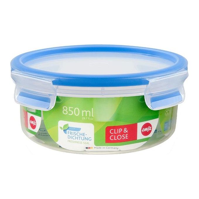 EMSA 508552 recipiente per cibo Rotondo Ciotola 0,85 L Trasparente 1 pz