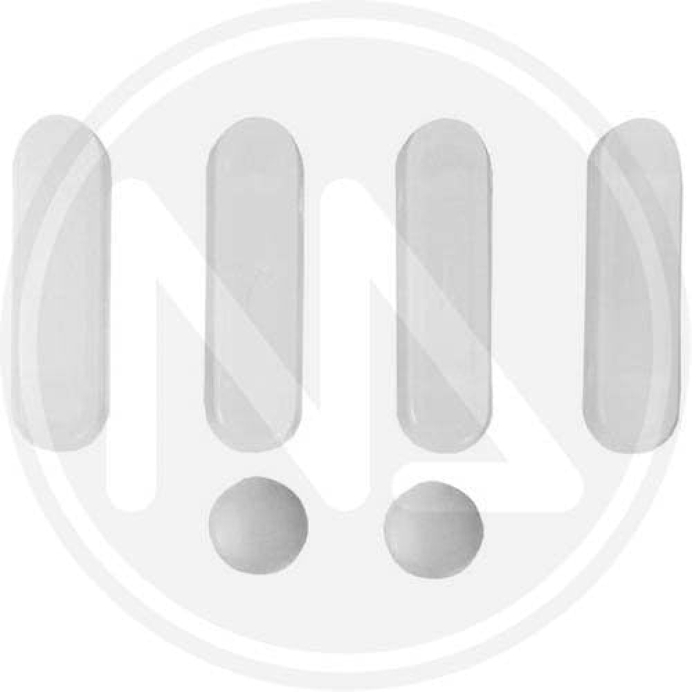 Maurer gommini paracolpi per sedile wc abs