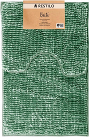 Set di tappeto per bagno in PVC 50x80 cm e 40x50 cm con superficie antiscivolo