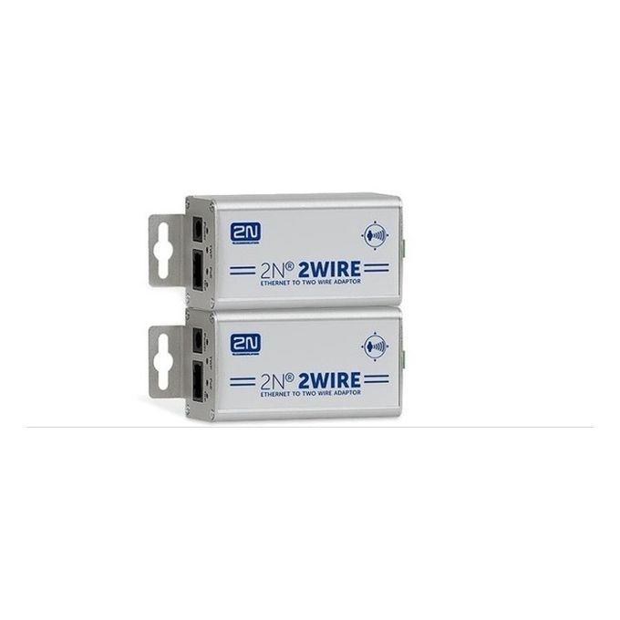 2N 2WIRE-SET OF 2 ADAPTORS convertitore segnale Alluminio, Metallico