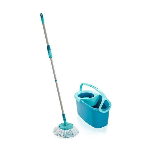 Leifheit Clean Twist Disc Mop sistema a mocio e secchio Serbatoio singolo Blu
