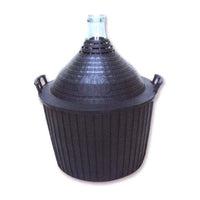 Damigiana Bocca Stretta Rivestimento Plastica 54 Litri