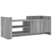 Mobile TV multimediale scaffale TV mobile TV sala da pranzo soggiorno camera da letto Sonoma 100 x 35 x 40 cm legno ingegnerizzato grigio 02_0028331