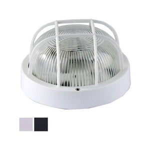 Syntesy Plafoniera pl Tonda nera Griglia Syntesy 00543