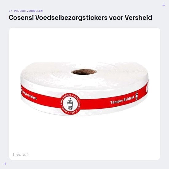 Etichette di sicurezza alimentare a secco - 100 pezzi - Carta rivestita - 2,5 cm x 22,9 cm - Rosso/Verde - Etichette di sicurezza alimentare - Etichette di sigillatura